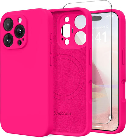 Magnetic for iPhone 17 Case Silicone Matcha