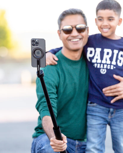 KraftGeek Magnetic Phone Tripod for iPhone, 64" Selfie Stick for Magsafe
