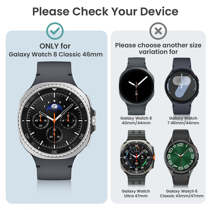 Tensea 5+5PCS for Samsung Galaxy Watch Ultra 47mm Screen Protector Case