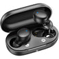 kurdene Wireless Earbuds Bluetooth 5.3 in Ear Buds Light Weight Headphones,Deep Bass Sound,Built in Mics Headset,Clear Calls Earphones for Sports Workout Glossy Black