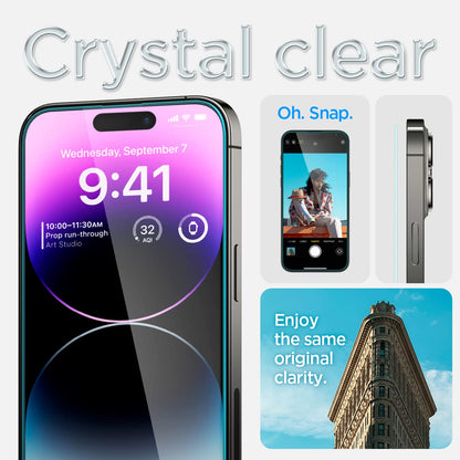 Spigen Screen Protector for iPhone 17 Pro Max, 16 Pro Max