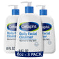 Cetaphil Daily Facial Cleanser, Oily & Combination Skin, 8oz, 3ct
