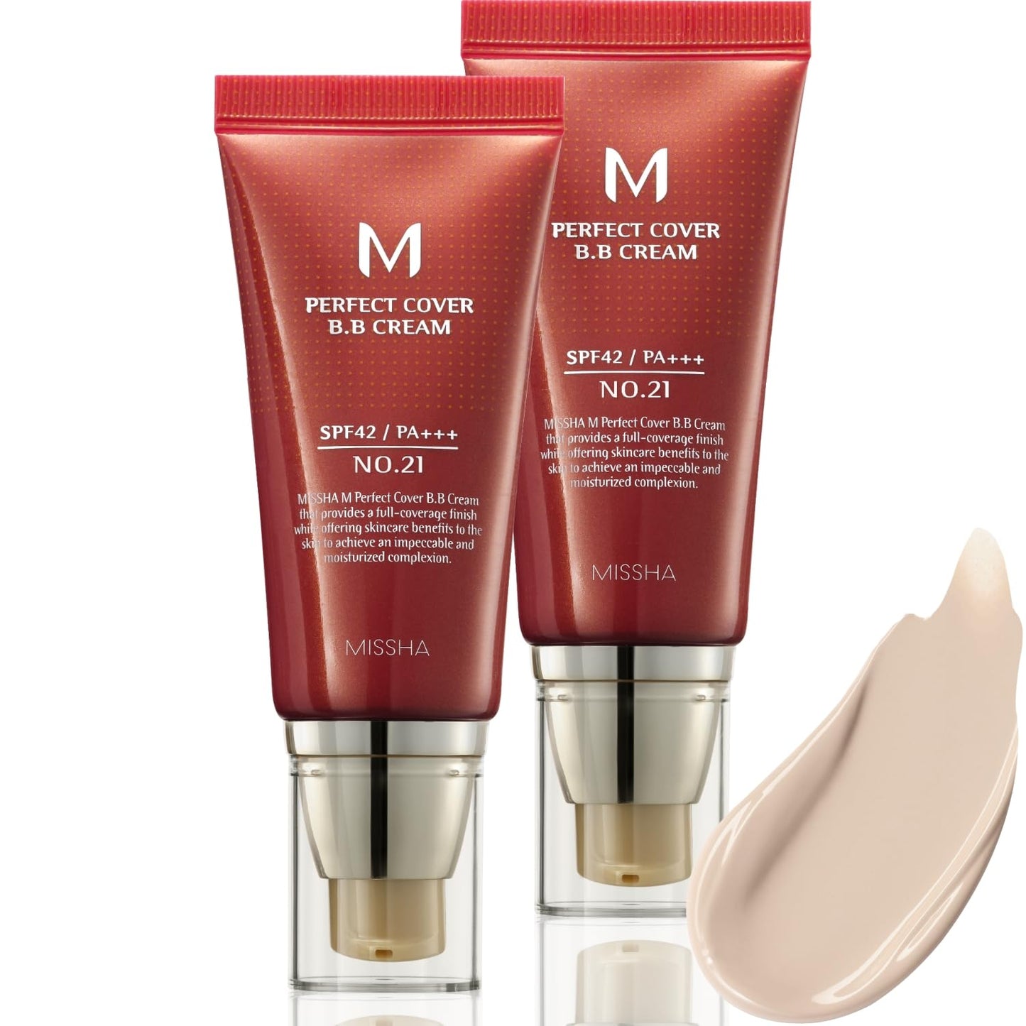 MISSHA M Perfect Cover BB Cream No.23 Natural Beige SPF 42 PA+++ 1.69 oz