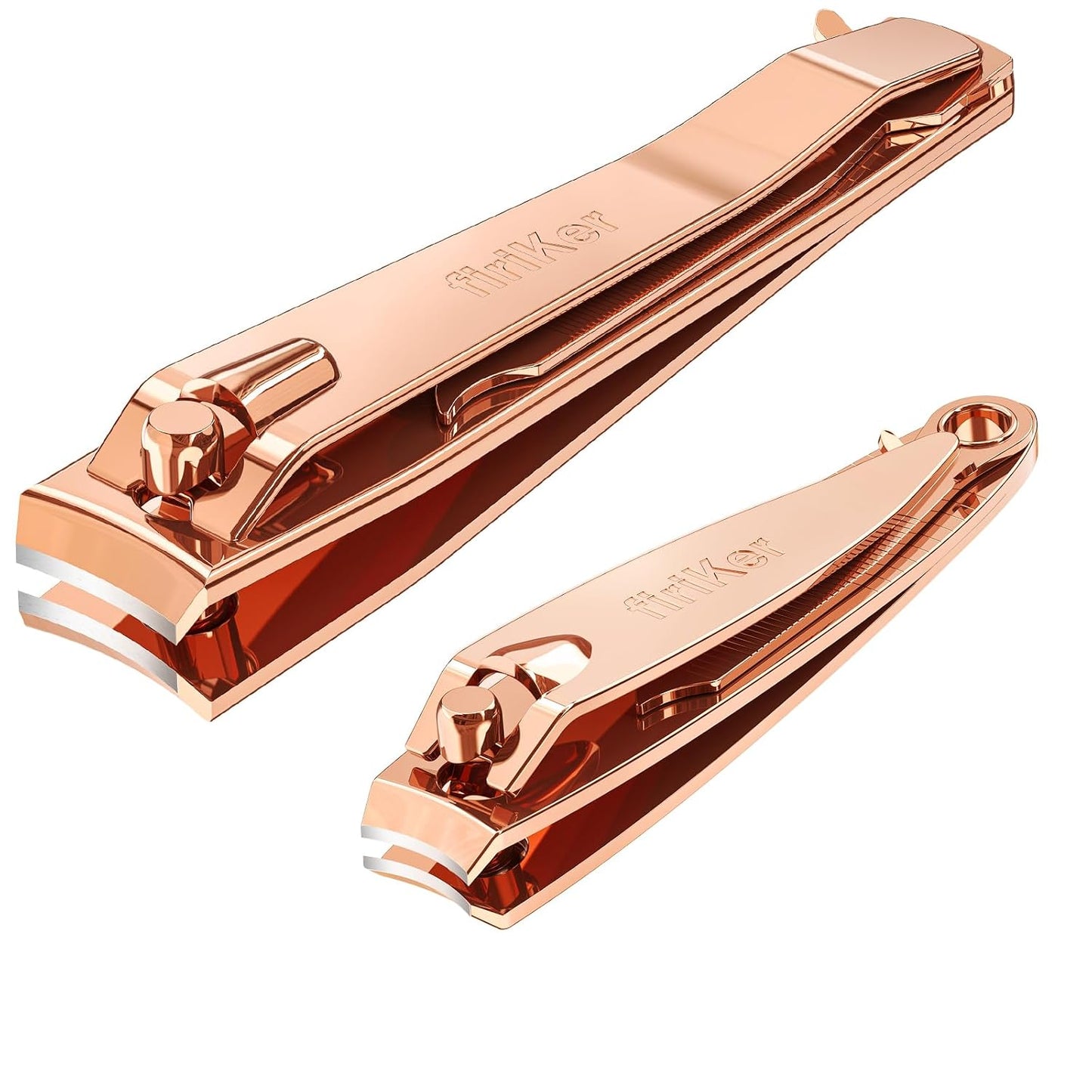 firiKer Nail Clippers with Nail File,Fingernail Clipper,Toe Nail Clippers
