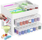 ARTDOT 60 Slots Storage Container for Diamond Art Kits for Adults, Portable Bead Storage Boxes for Diamond Painting Accessories and Tools
