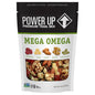 Power Up Trail Mix, Mega Omega Trail Mix, Non-GMO, Vegan, Gluten Free, No Artificial Ingredients, Gourmet Nut, 14 Ounce Bag