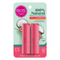 eos 100% Natural Lip Balm - Strawberry Sorbet and Pomegranate Raspberry, All-Day Moisture, Lip Care Products, 0.14 oz, 2-Pack