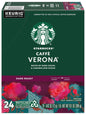 Starbucks K-Cup Coffee Pods, Dark Roast Hot or Iced Coffee, French Roast, 96 Keurig Pods