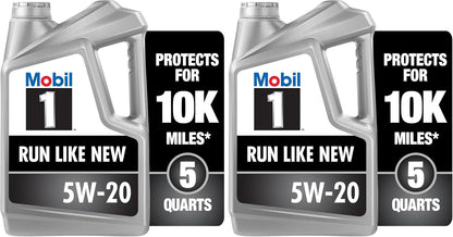 Mobil 1 European Car Formula Full Synthetic Motor Oil 0W-40, 5 Quart