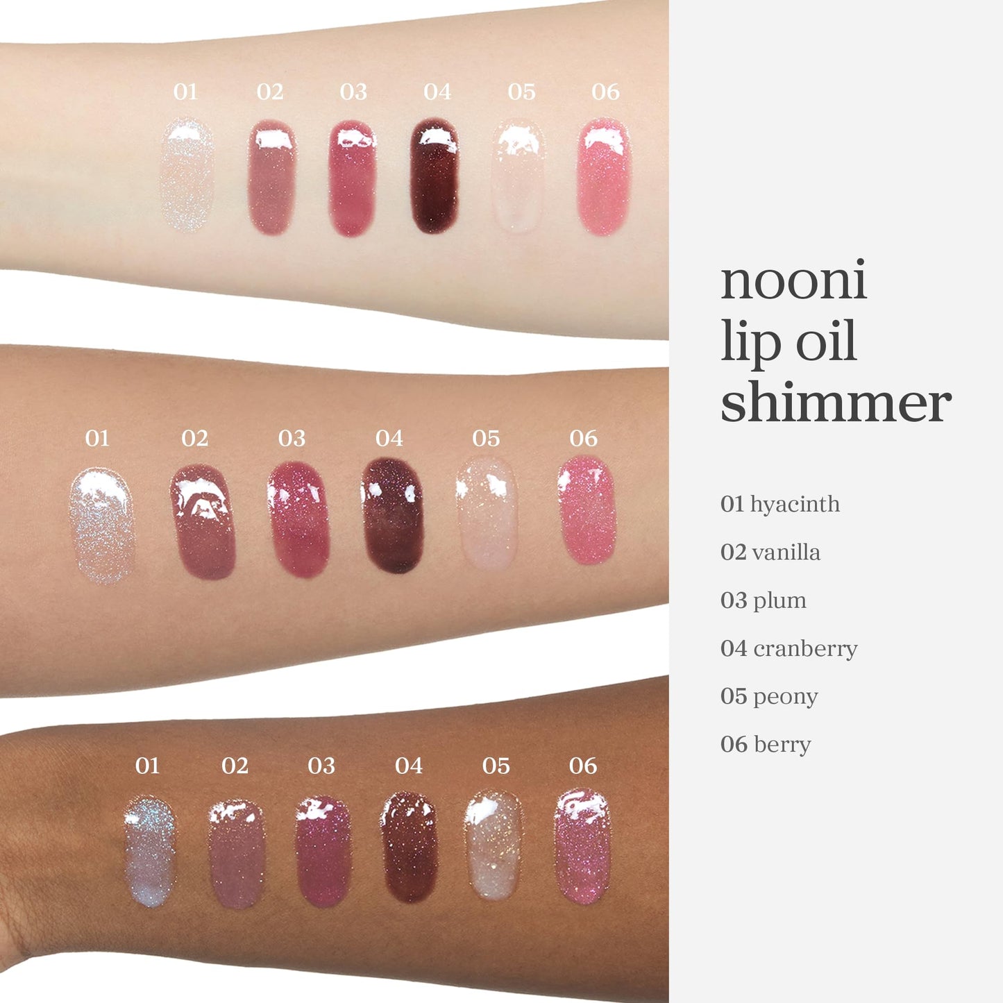NOONI Korean Lip Oil - Applepeony - pH Color-Changing Plumping Lip Gloss