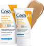 CeraVe Tinted Sunscreen for Face, Mineral SPF 30 Moisturizer, Deep, 1.7oz