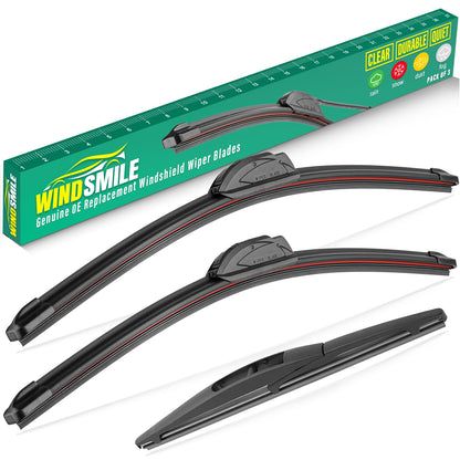 WINDSMILE Windshield Wiper Blade Replacement for Hyundai Palisade 2020-2025