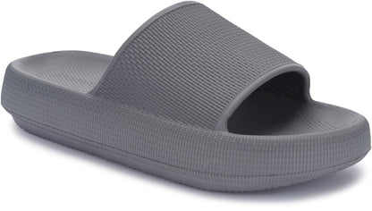 Joomra Pillow Slippers for Women and Men Thick Sole Ultra Cushion Slides