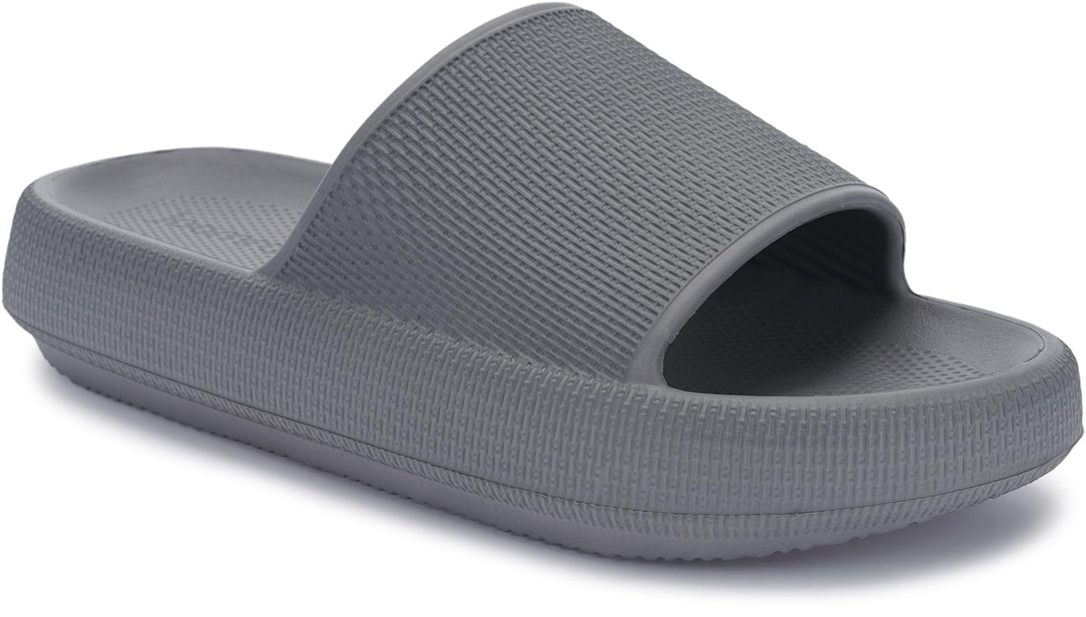 Joomra Pillow Slippers for Women and Men Thick Sole Ultra Cushion Slides