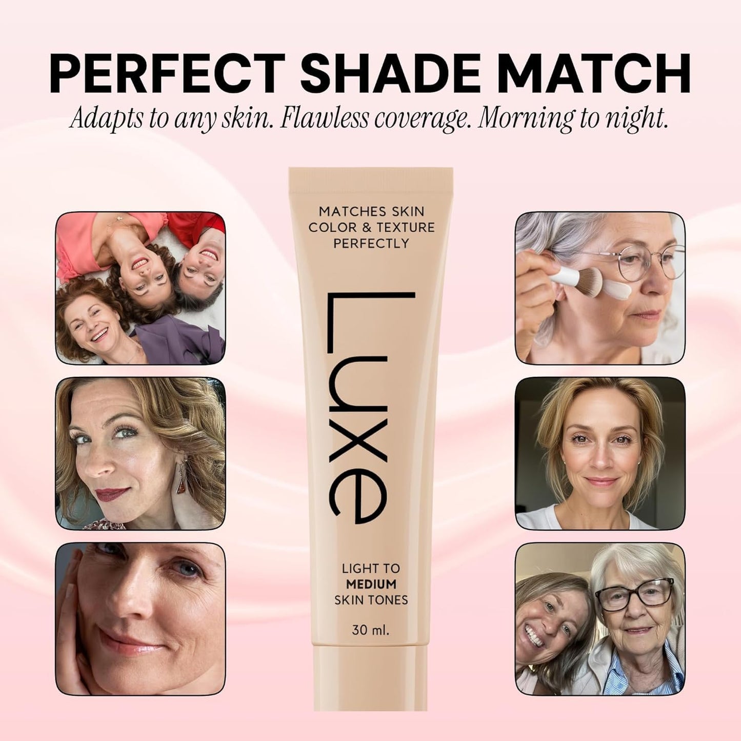 Luxe Color Changing Foundation – Medium