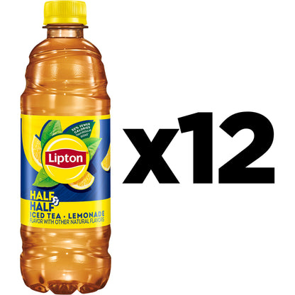 Lipton Iced Tea Lemon, 16.9 Fl Oz Bottles (Pack of 12)