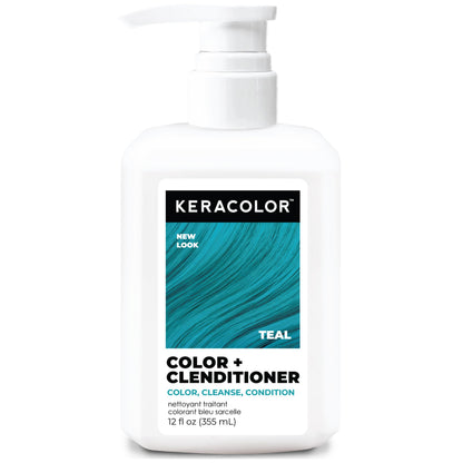 Keracolor Color + Clenditioner, Semi-Permanent Hair Color, 23 Shades