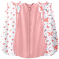 Yoofoss Baby Sleep Sack 0-6 Month 0.5TOG 100% Organic Cotton 2-Way Zipper