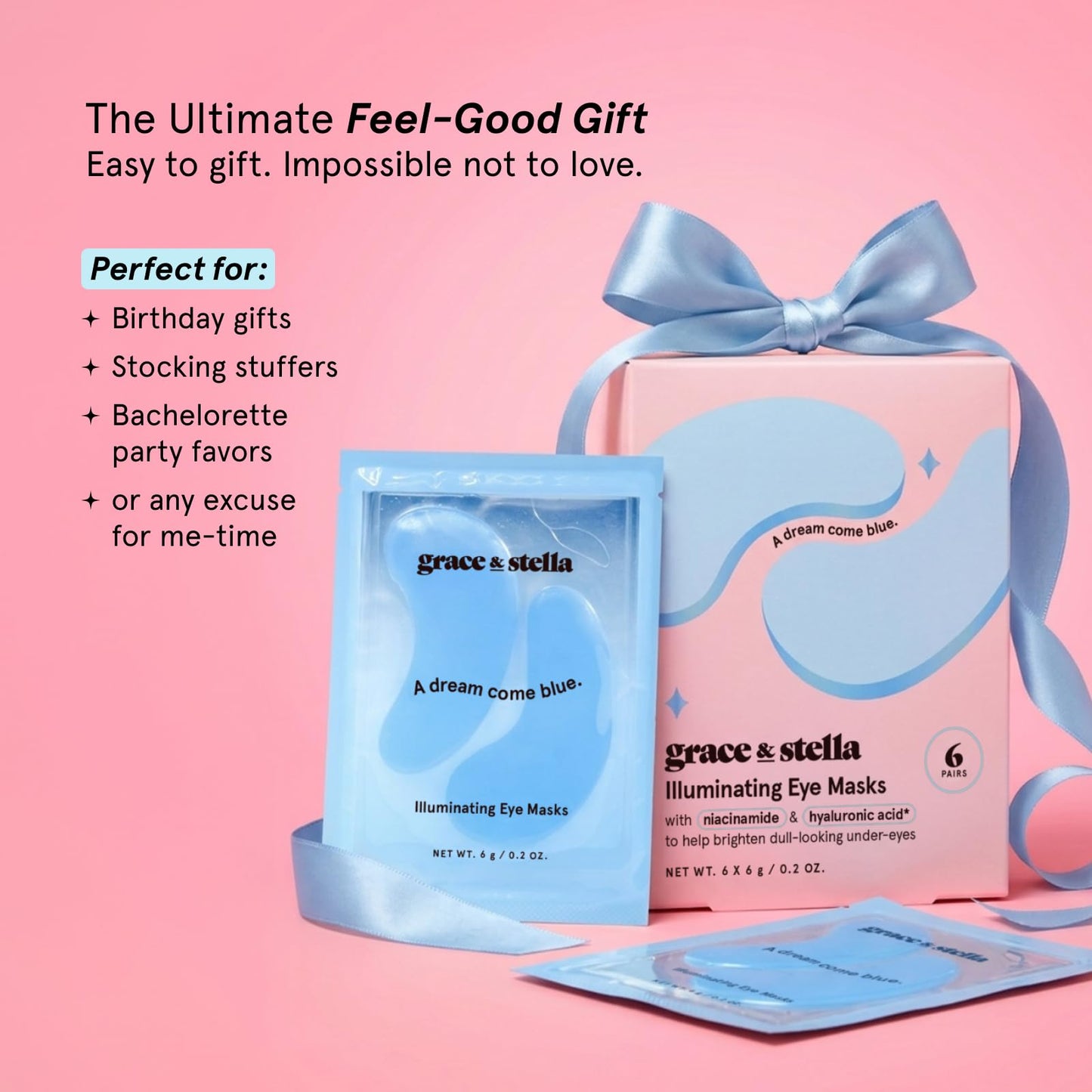 grace & stella Award Winning Eye Patches for Puffy Eyes