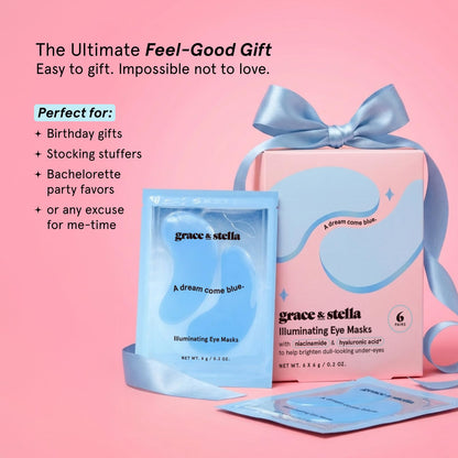 grace & stella Award Winning Eye Patches for Puffy Eyes