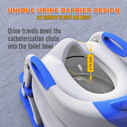 Potty Training Toilet for Toddlers, 2-in-1 Potty Training seat, Anti-Slip