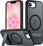 SPIDERCASE Magnetic for iPhone 17 Pro Max Case,with Kickstand,Clear