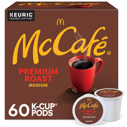 McCafe Premium Roast Coffee, Single Serve Keurig K-Cup Pods, Medium Roast, 84 Count