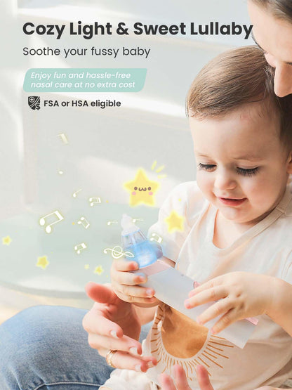 GROWNSY Nasal Aspirator for Baby, Electric Nose Sucker, Powerful Suction