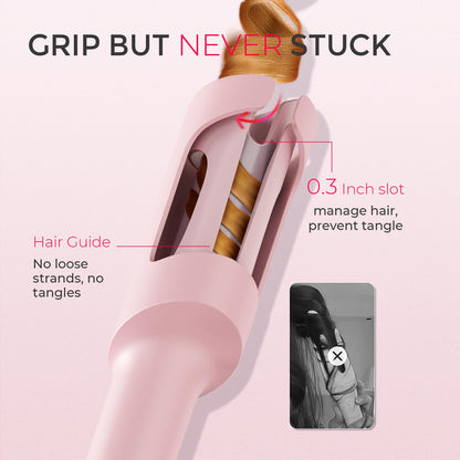 TYMO Automatic Rotating Curling Iron, TYMO CURLPRO Beach Waves Hair Curler