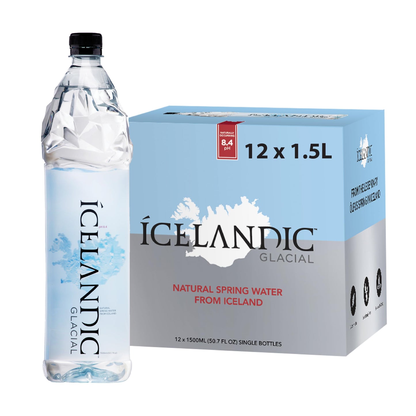Icelandic Glacial Water, 500ml (Pack of 24)