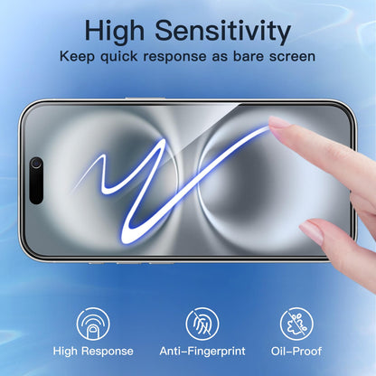 JETech Privacy Screen Protector for iPhone 17 Pro Max, 2-Pack
