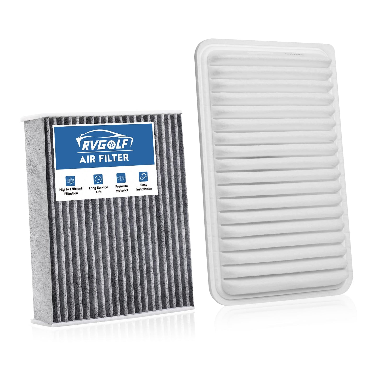 Engine+Cabin Air Filter Fit for 2014-2020 Rogue, 2017-2022 Rogue Sport