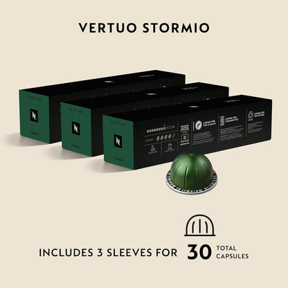 Nespresso Capsules Vertuo, Variety Pack, Medium and Dark Roast Coffee, 30 Count Coffee Pods, Brews 7.8 oz.