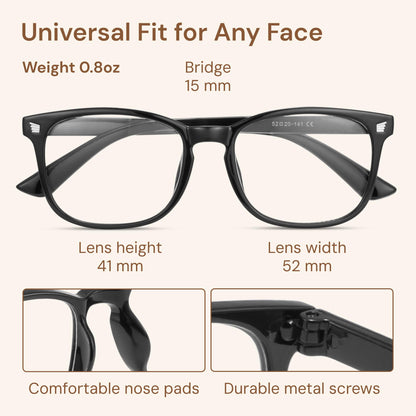Gaoye Blue Light Glasses for Women - 3 Pack