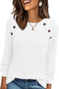 AUTOMET Womens Long Sleeve Shirts Fall Sweaters Business Casual Tops Blouse