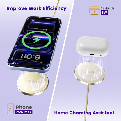 MagSafe 25W Wireless Charger for Apple Magnetic Fast Charging Pad