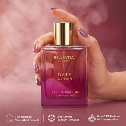 Bellavita Luxury Honey Oud Eau de Parfum | 100 ml (3.4 fl.oz.) | Perfume for Men and Women | Sweet Honey, Bergamot, Oud, and Amber Notes