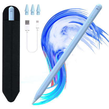 Stylus Pen for iPad11&10thGen,14Mins Faster Charge, with Pencil Holder,Palm Rejection, Tilt Sensitivity, for iPad Air11&13-inch(M3/M2), iPad Pro 11&13-inch (M4),iPad 6-11th,iPad Pro 11/12.9 inch