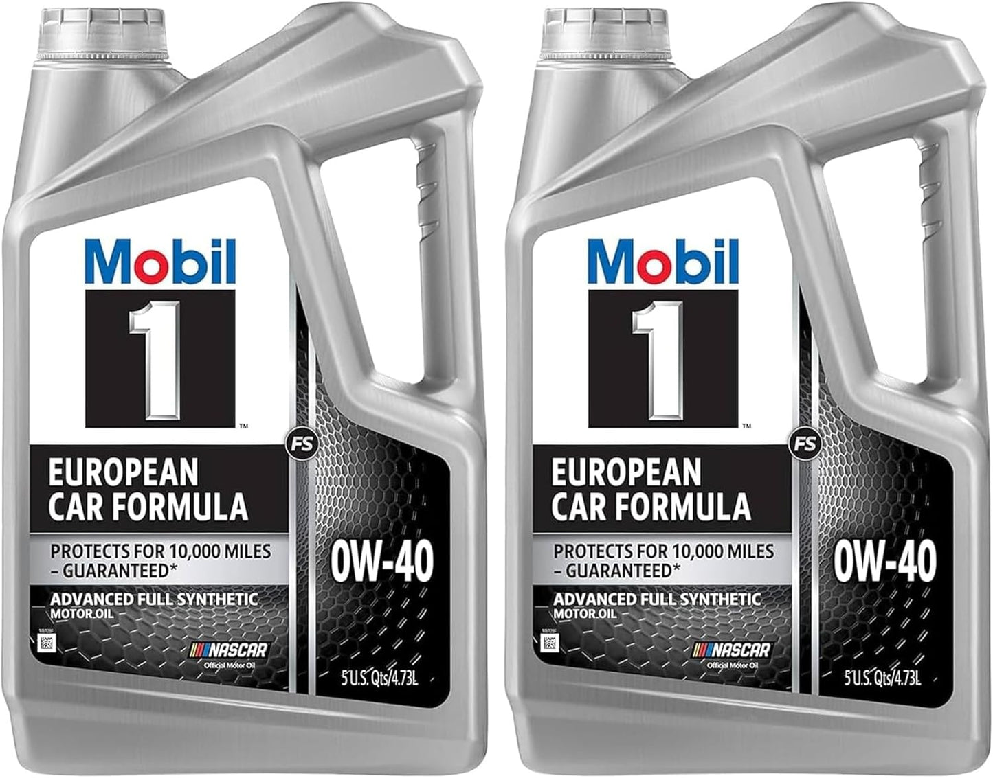 Mobil 1 European Car Formula Full Synthetic Motor Oil 0W-40, 5 Quart