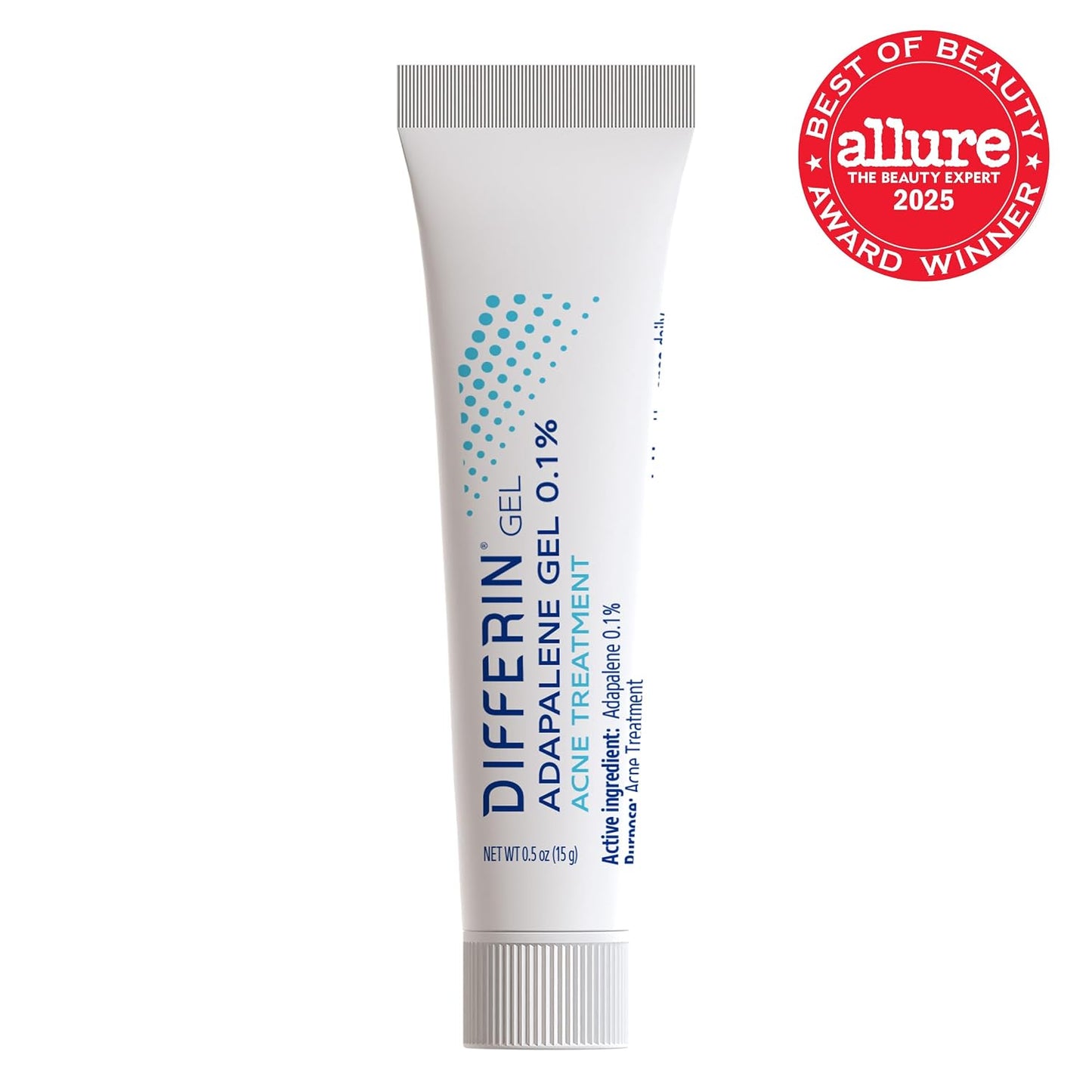 Differin Acne Retinoid Treatment Gel, 0.1% Adapalene, 45g Pump