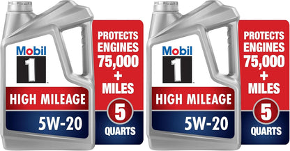 Mobil 1 European Car Formula Full Synthetic Motor Oil 0W-40, 5 Quart