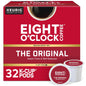 Eight O'Clock Coffee Hazelnut, Single-Serve Keurig K-Cup Pods, Flavored Medium Roast Coffee Pods, 96 Count