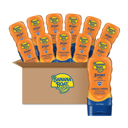 Banana Boat Sport Ultra Sunscreen Lotion SPF 30, Travel Size 3oz Twin Pack, Sweat & Water Resistant Sunblock for Active Lifestyle(Pack of 2)