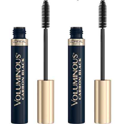 L’Oreal ParisVoluminous Waterproof Volume Building Mascara, Black [360], 0.28 oz (Pack of 3)