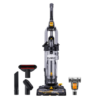 Eureka PowerSpeed Lightweight Upright Vacuum Cleaner for Carpet and Hard Floor, Powerful Bagless Upright Vacuum Cleaner for Home Pets, NEU181A, Blue