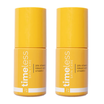 Timeless 20% Vitamin C + E Ferulic Acid Serum, Antioxidant, 4 fl oz