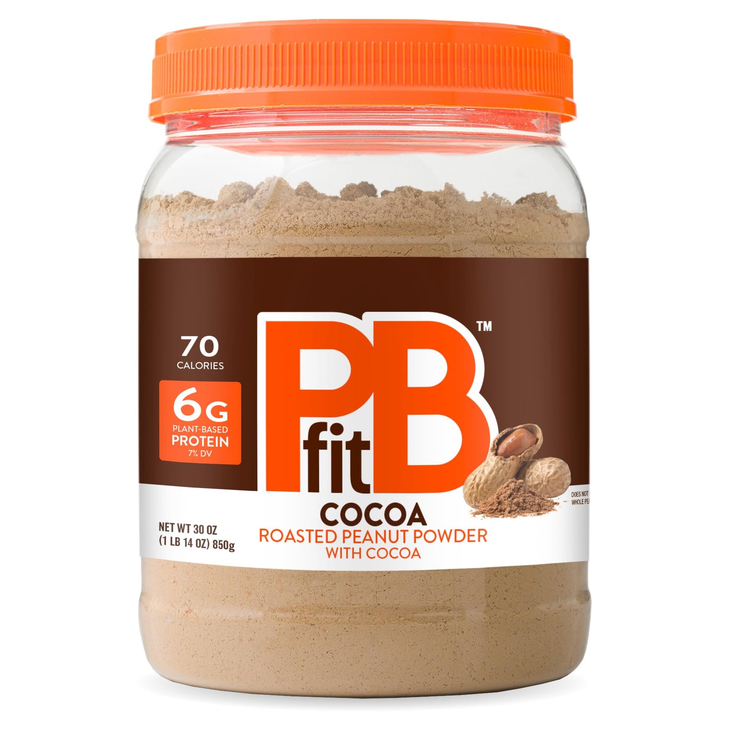 PBfit Classic Peanut Butter Powder 30 Oz, Peanut Spread with 8g Protein