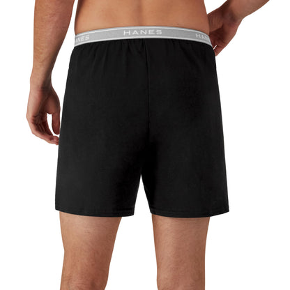 Hanes mens Underwear Boxers Pack, Cool and Breathable Cotton Underwear, Exposed and Comfortflex Waistbands, Multi-pack