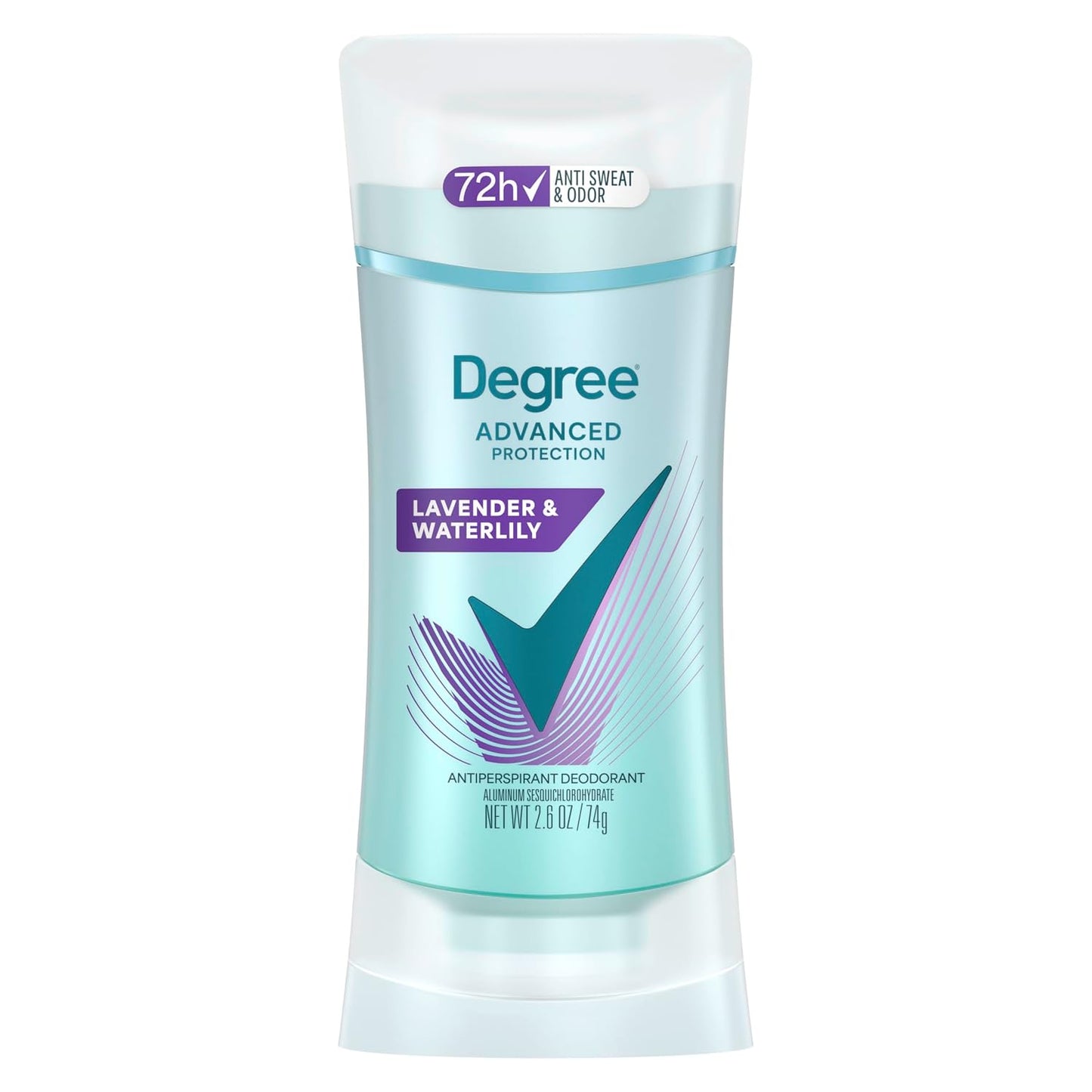 Degree Antiperspirant Deodorant Sexy Intrigue 72-Hour Sweat & Odor Protection Antiperspirant Deodorant For Women with Body Heat Activated Technology 2.6 oz (Pack of 2)