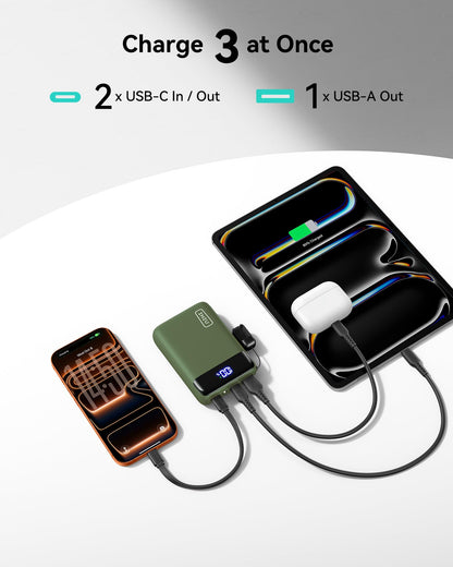 INIU Portable Charger, Smallest 20000mAh 22.5W Fast Charging Power Bank
